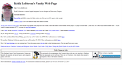 Desktop Screenshot of keithl.com